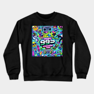 Retro 90s Vibe - Vintage Style Fashion Tee Crewneck Sweatshirt